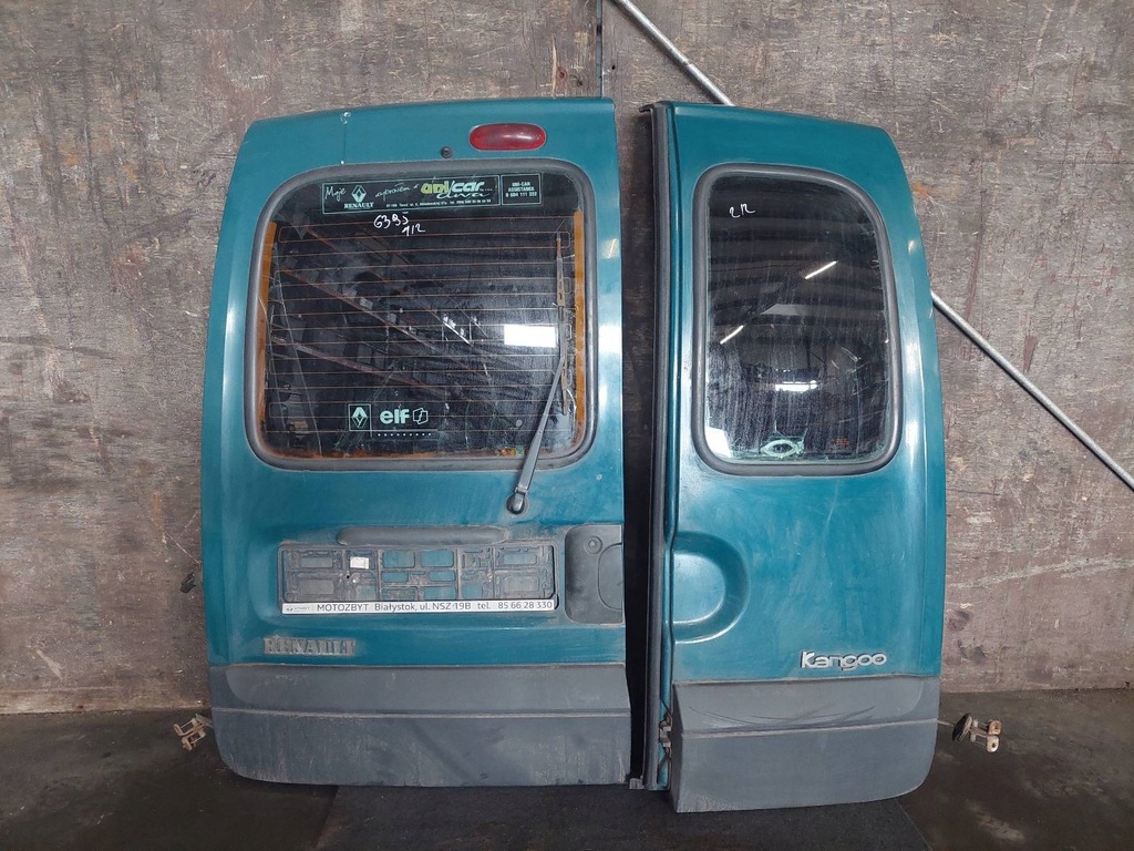 фото №1, Двері повний правий лівий задня стулка renault kangoo i fl 0d90