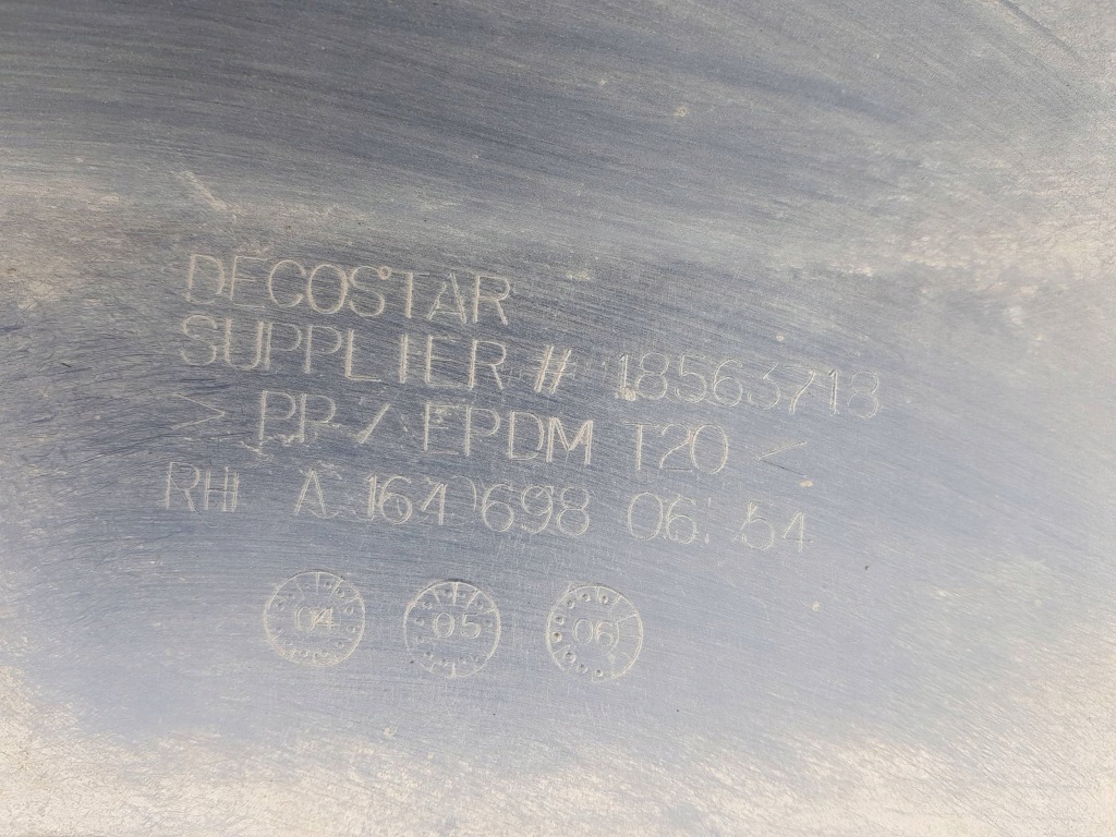 Молдинг накладка порог правая mercedes x164 gl a1646980654 с Разборки