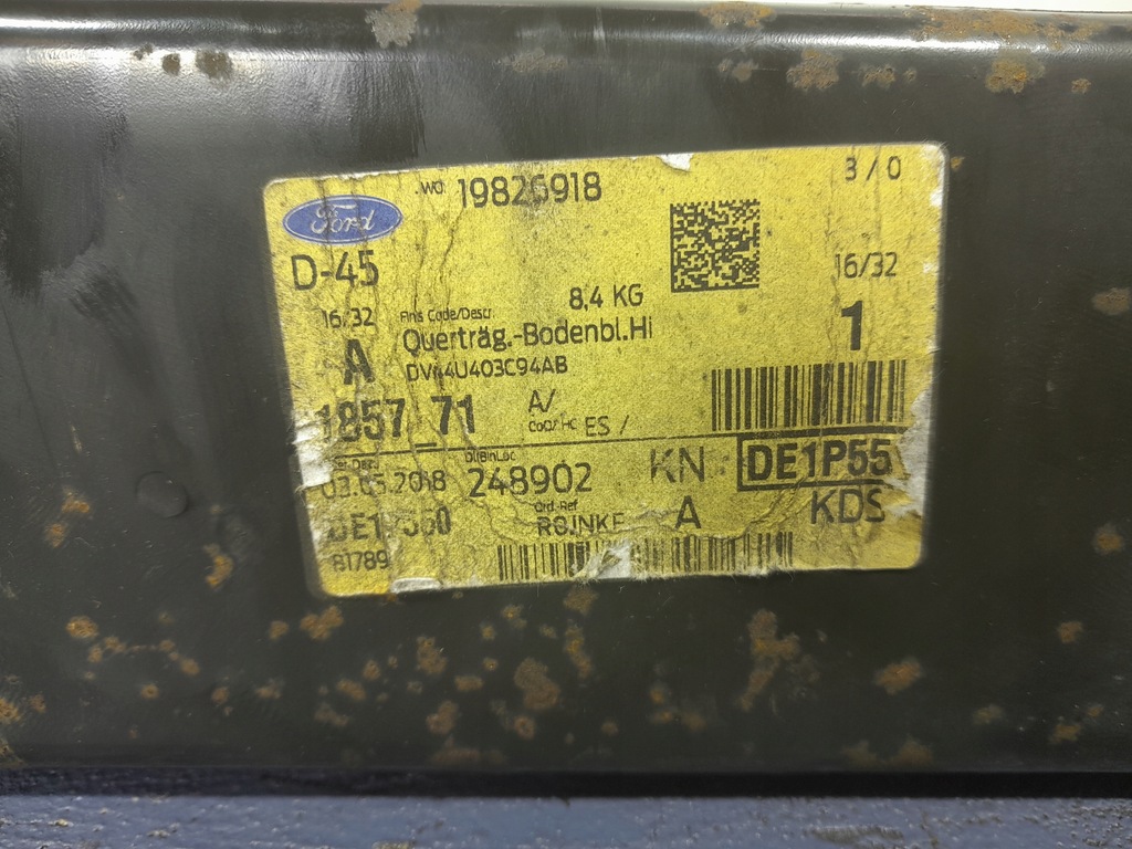 фото №6, Ford kuga mk2 балка бампера задняя задняя dv44-u403c94-ab