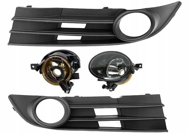фото №1, Протитуманні фари + ґрати vw touran 1t2 , 2007-2010