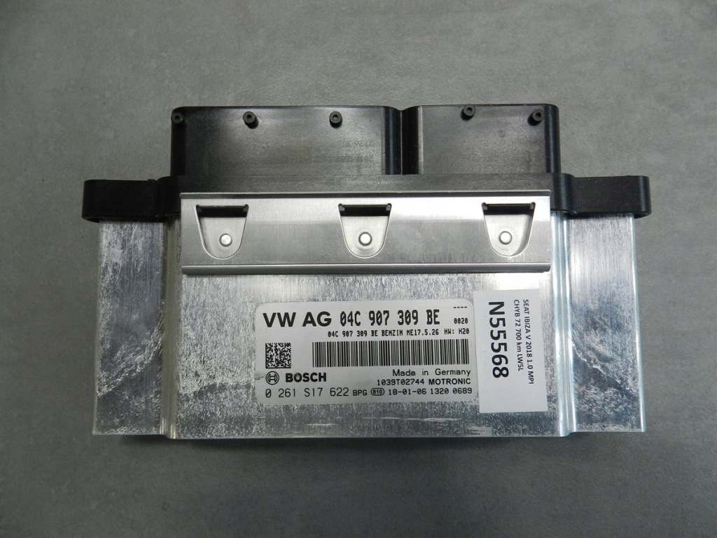 фото №1, Seat ibiza v бортовой компьютер двигателя 04c907309be