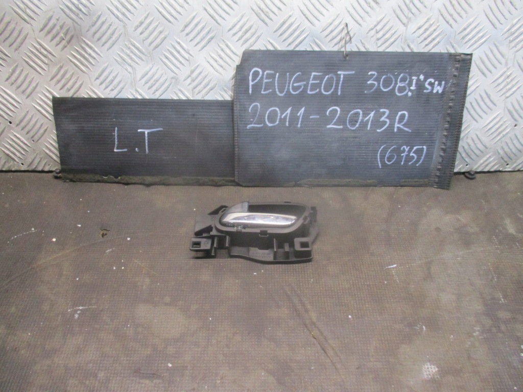 фото №1, Ручка левый задняя 9660525480 9685950377 peugeot 308 i 11-13 r.