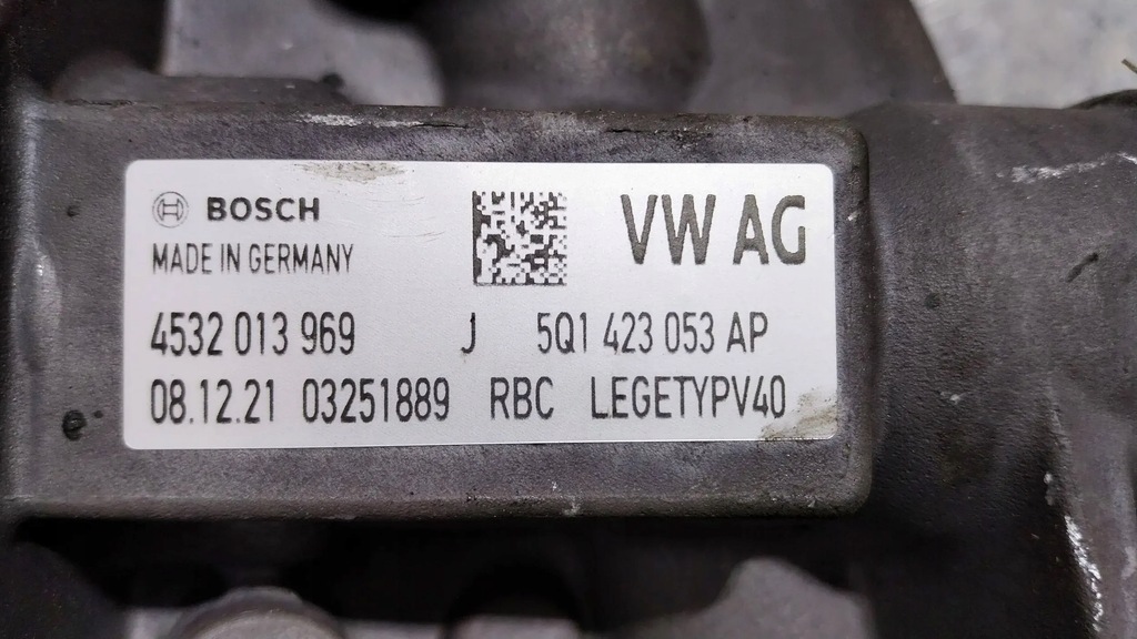 фото №7, Трансмісія рейка рульова 5q1423053ap 3q0909144m audi q2 vw t-roc