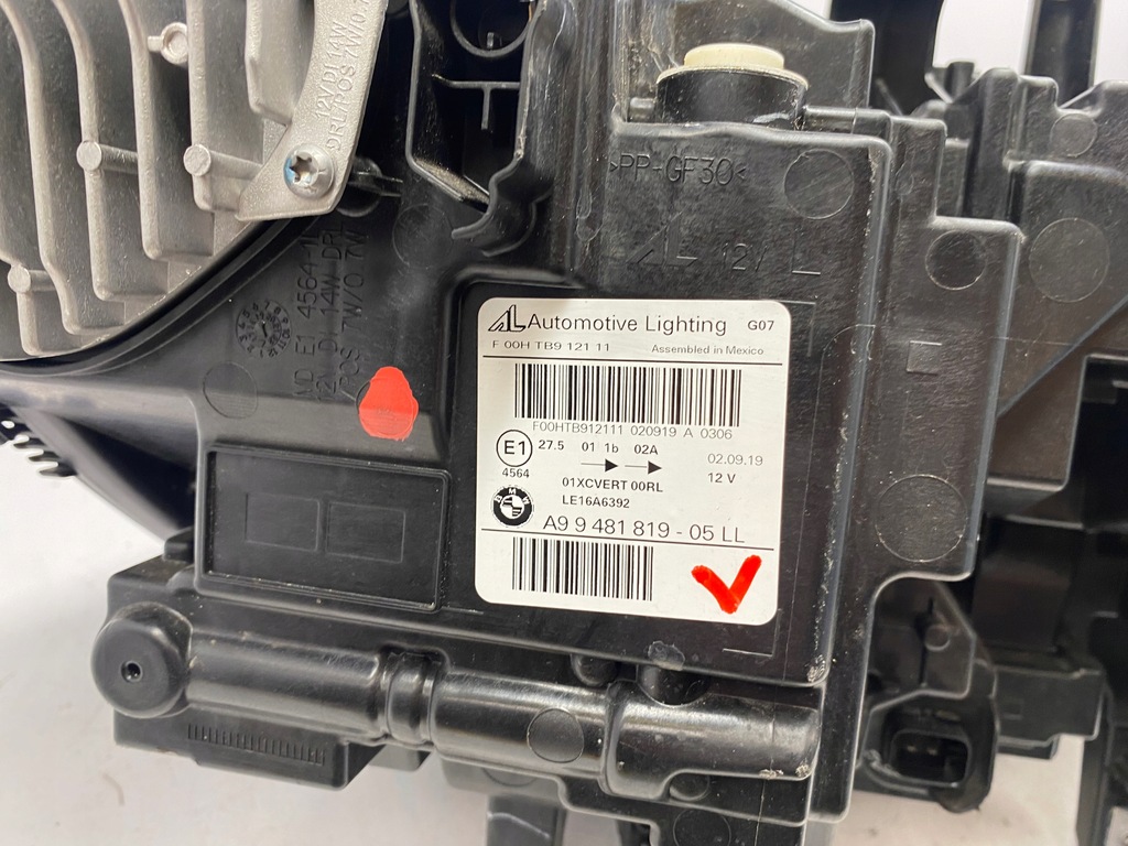 фото №10, Bmw x7 g07 лампа левая led 9481819