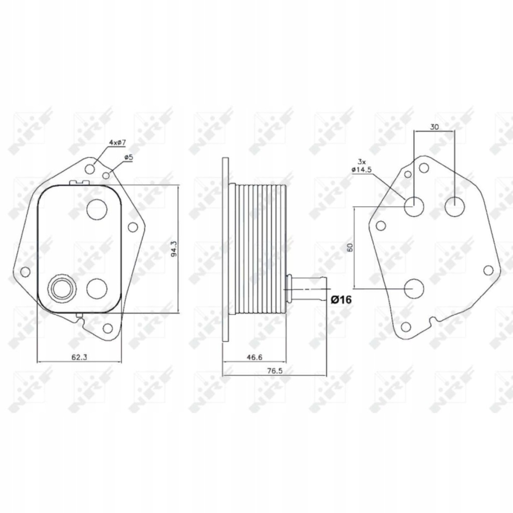 Купити Радіатор оливи nrf 31159