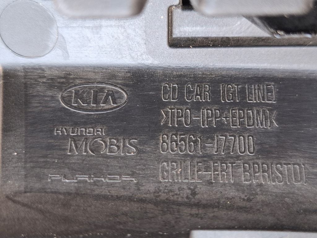 фото №14, Kia ceed proceed iii 3 gt line решітка радіатора бампер перед 86562-j7700 86561-j7700