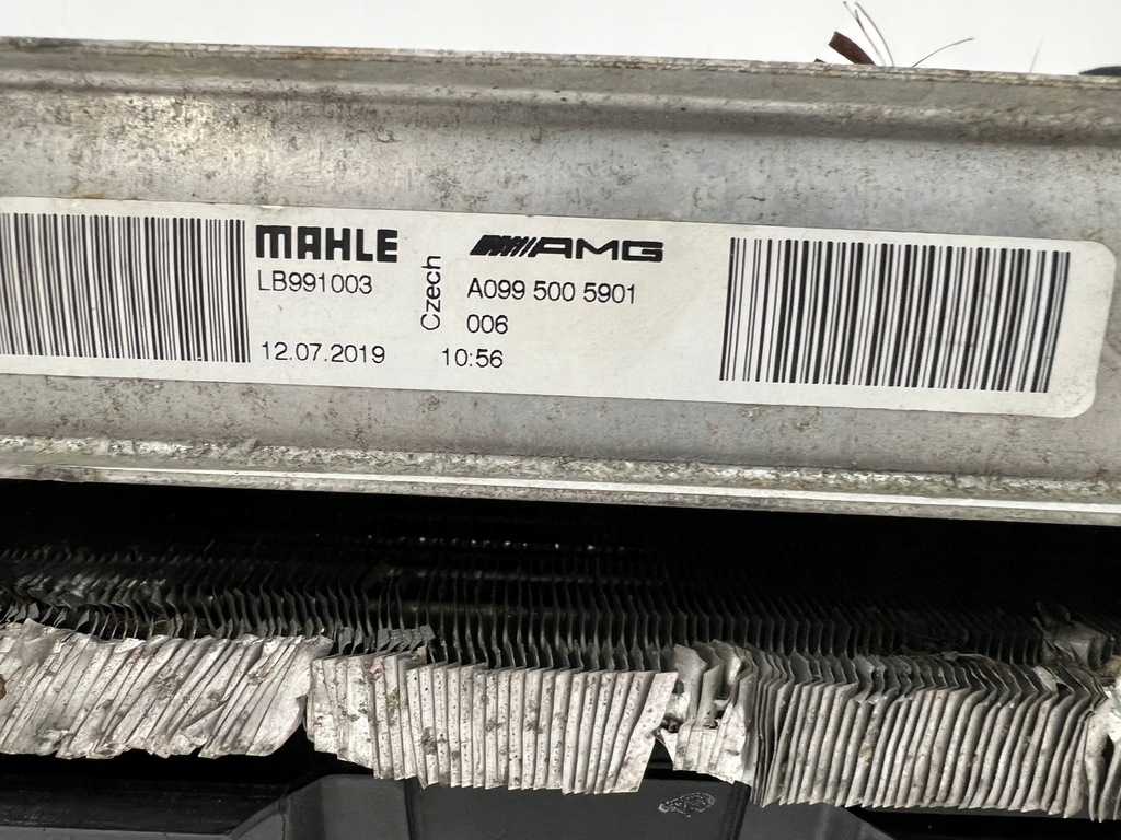 фото №12, Радиатор вентилятор mercedes w177 a45 amg cla x118 c118 w118 gla 45 amg