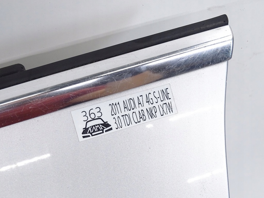 фото №9, Двері ліва лівий перед передні audi a7 4g 4g8 сріблястий lx7w