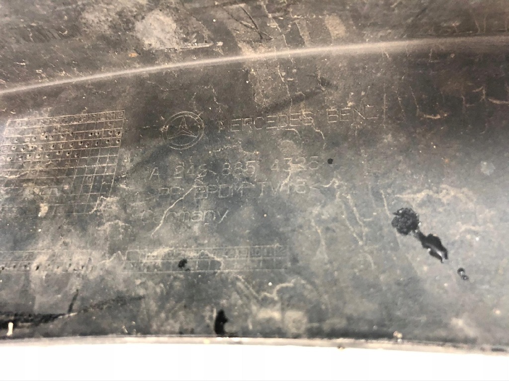 фото №10, Mercedes b-klasa w246 lift 2014- a2468854325 бампер перед передний