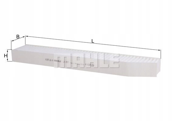 фото №2, Фильтр салонный jeep mahle la897