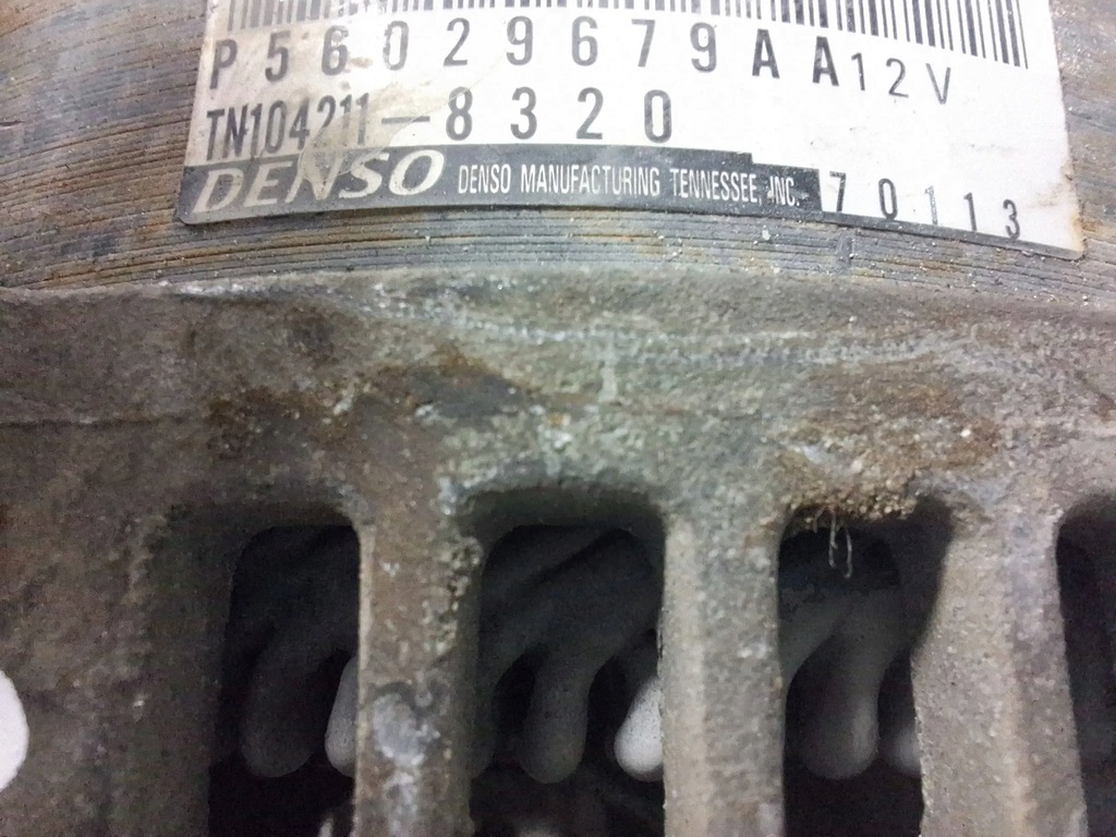 фото №6, Генератор p56029679aa jeep compass 2.0 m-jet