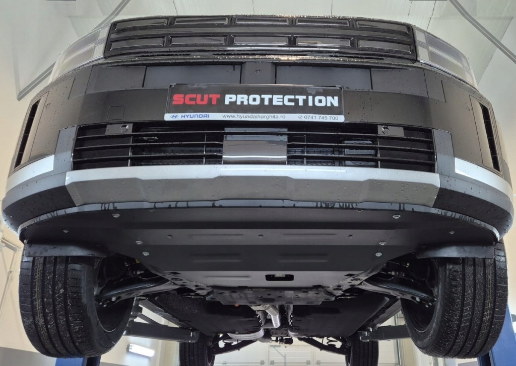 Стальной плита под двигатель hyundai santa fe 2024-2026 в Украине