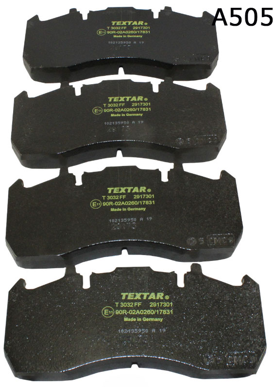 Купить Тормозные колодки тормозные textar 2917301