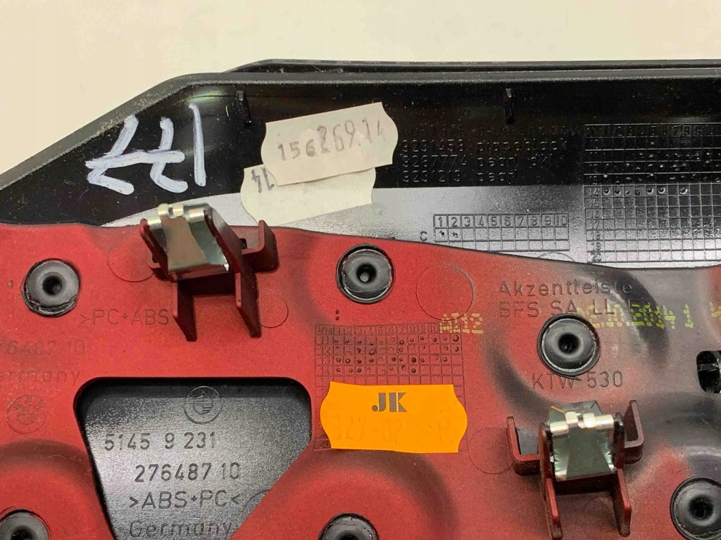 фото №8, Молдинг декоративная приборная панель bmw 4 coupe f32, f82 9218552 2.0l бензиновый 180kw