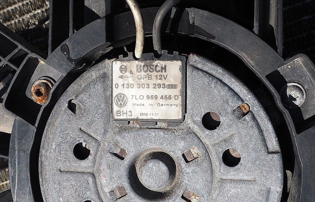 фото №7, Vw touareg 7l вентилятор радиатора модуль 1137328172 0130303292 7lo959455c