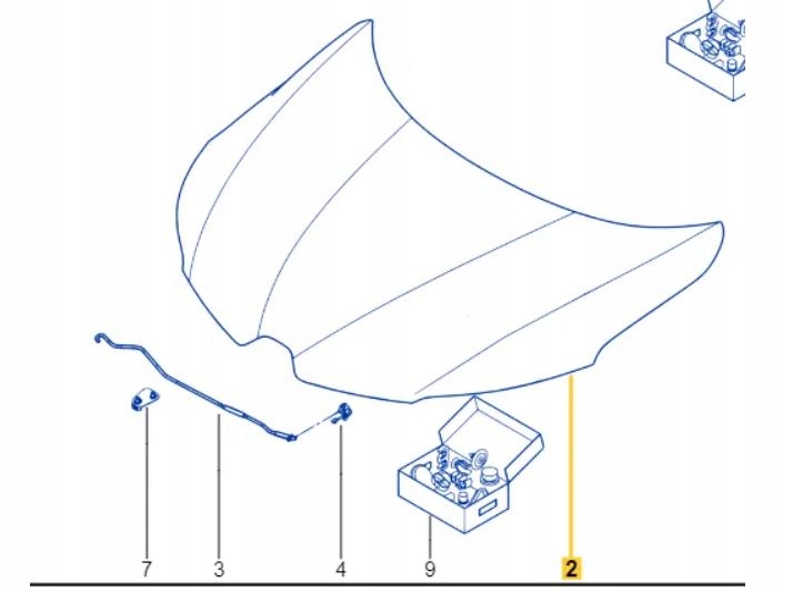 фото №1, Капот кришка двигуна renault kadjar