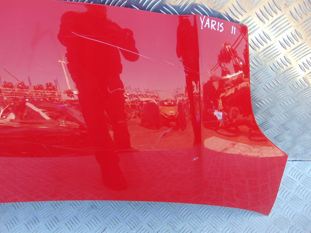 фото №2, Toyota yaris ii капот передняя перед 06-