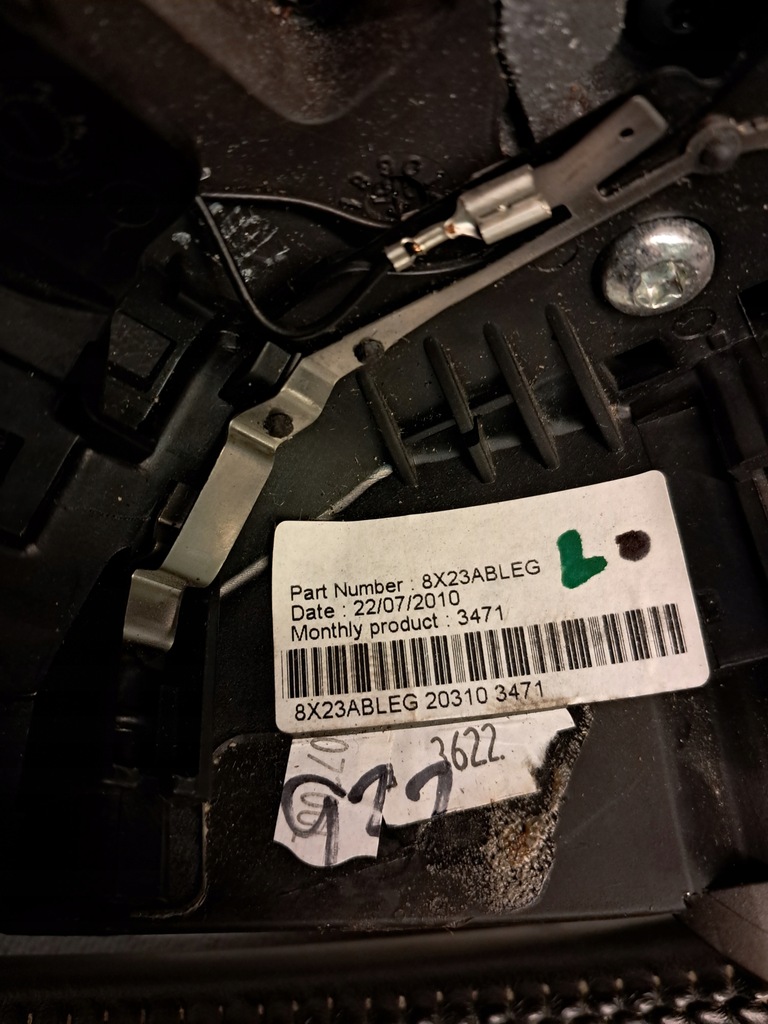 фото №14, Воздуховод кожа мультифункция jaguar xf x250