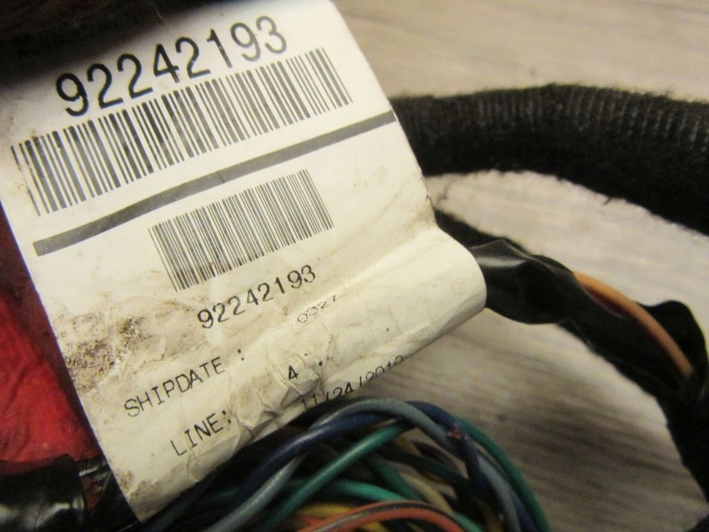 фото №7, Chevrolet camaro 2011 3.6i электропроводка жгут проводка панели