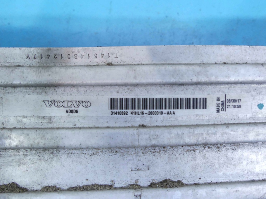 фото №15, Интеркулер volvo s90 v90 16-20 2.0 t5