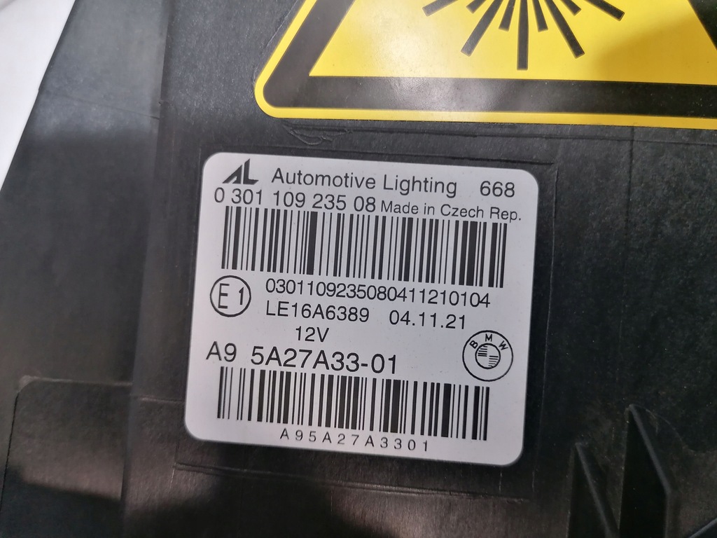 фото №11, Bmw 8 g14 g15 g16 m8 f92 f93 лампа перед левая laser idealne po 32km!