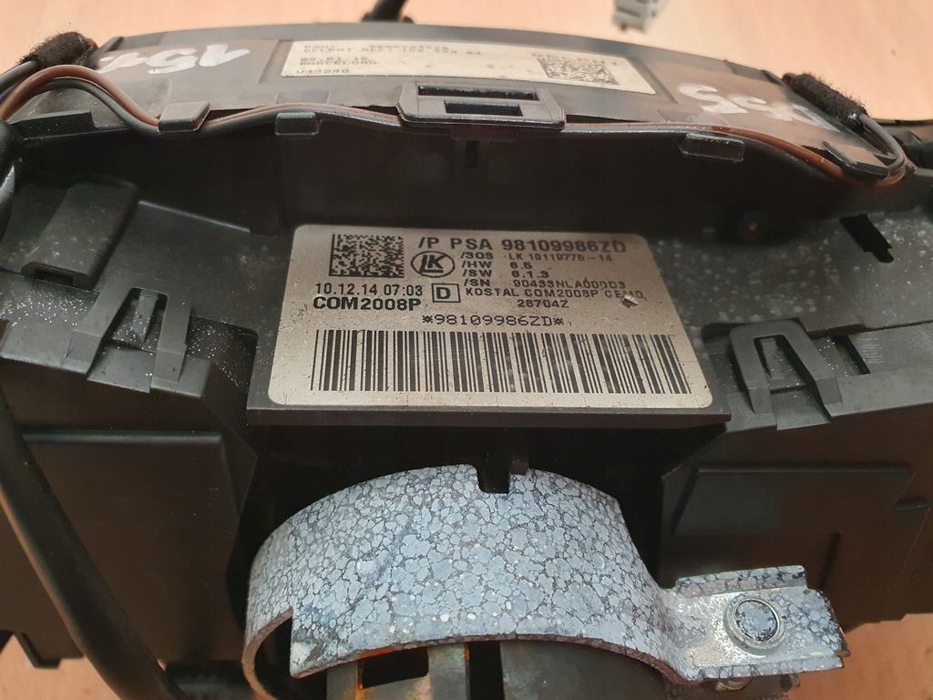 фото №9, Важіль перемикач світла стрічка citroen ds5