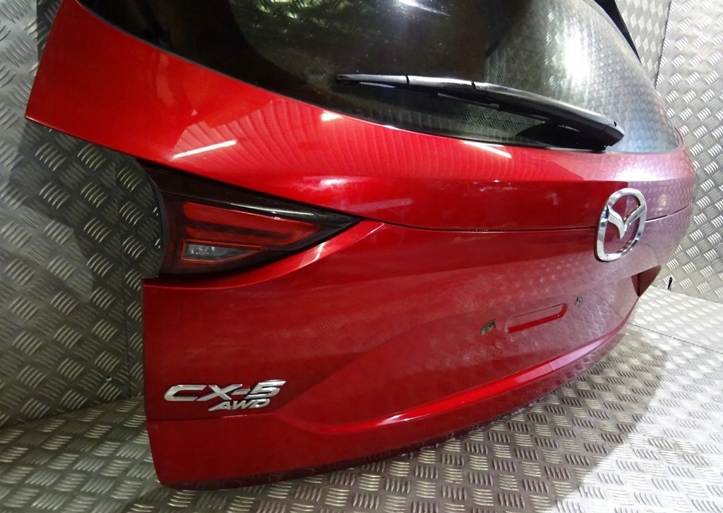 фото №5, Mazda cx-5 ii крышка багажника багажника с фарами комплектная 46v