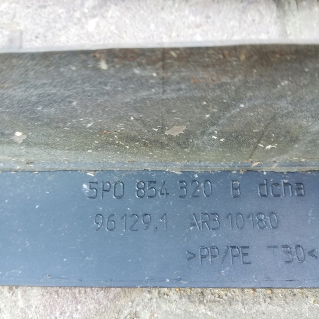 фото №4, Накладки скло лобове seat altea 5p0854320b