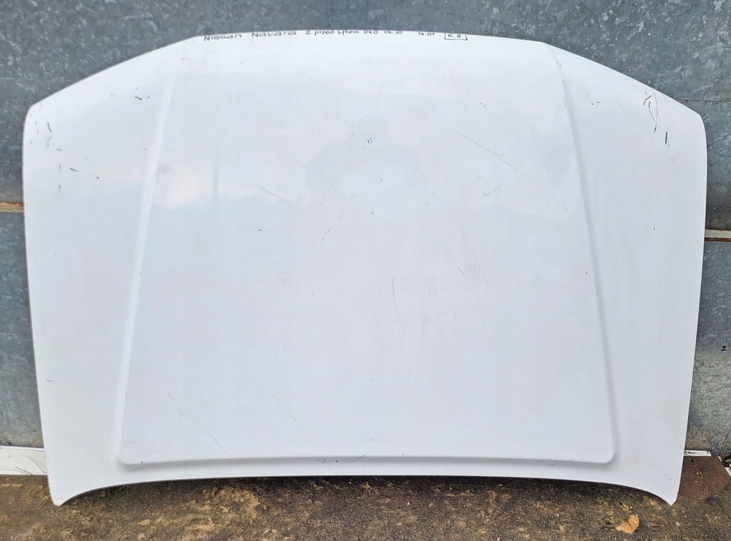 фото №10, Капот nissan navara 2 przed liftem d40 2004-2010