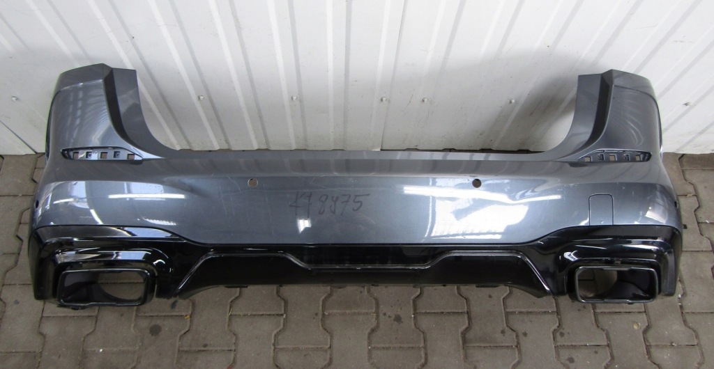 фото №1, Бампер задняя bmw 2 f44 gran coupe m performance 19- / направляющие