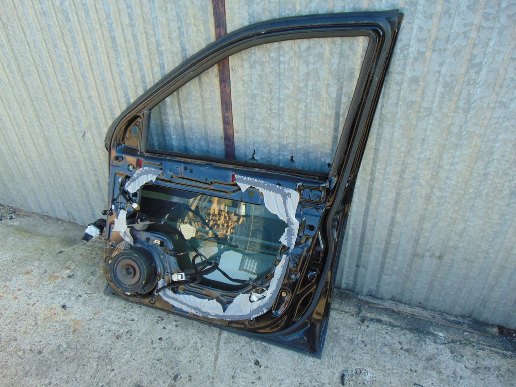 фото №13, Двері правий перед hyundai santa fe 1 ed чорні