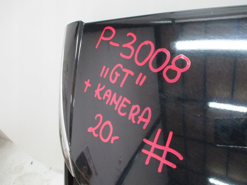 фото №7, Кришка багажника задня peugeot 3008 камера