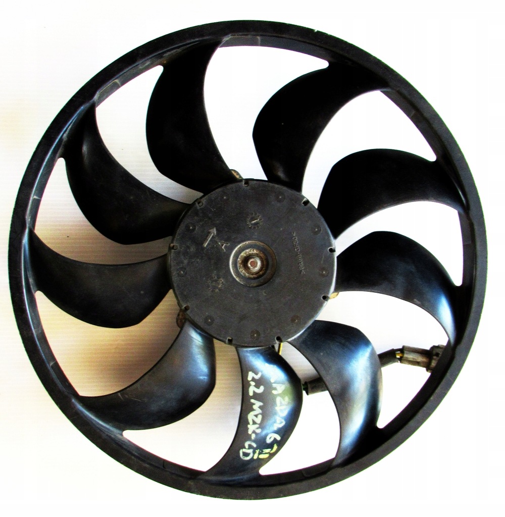 фото №1, Mazda 6 ii 2.2 вентилятор радиатора