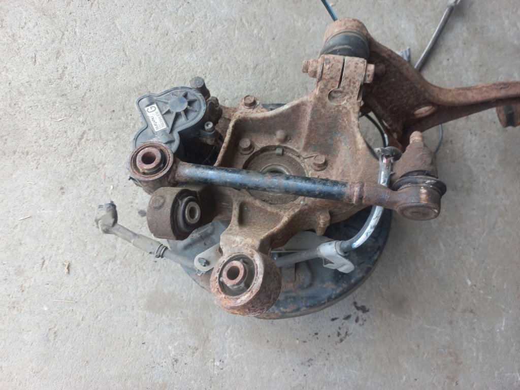 фото №9, Subaru outback 2.5 15-19 поворотный кулак ступица левый задняя