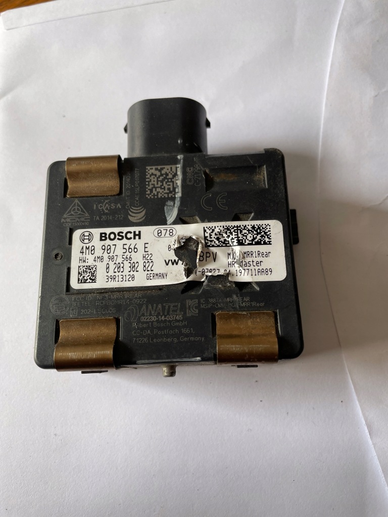 фото №2, Audi q7 радар ассистент модуль 4m0907566e