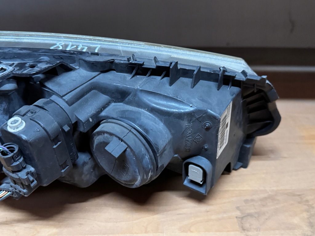 фото №10, Лампа фара головний лівий anglik renault megane ii 89307010 8200073222j