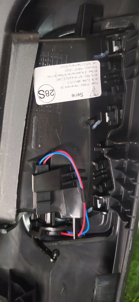 фото №7, Накладка защита стойка lewego porsche panamera 971