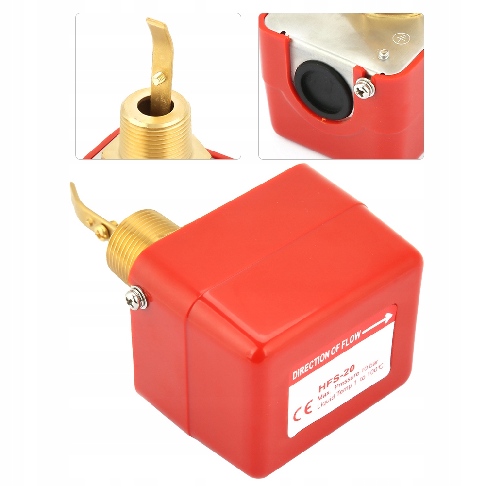 фото №12, Переключатель контроля потока 220 v hfs-20