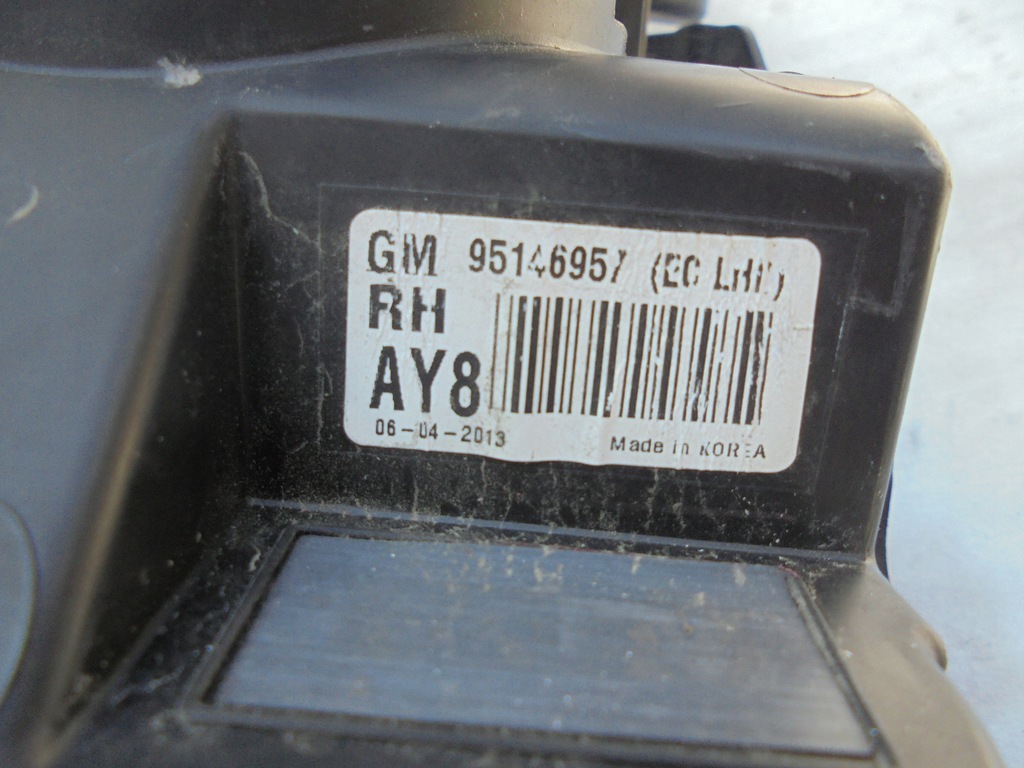 фото №7, Фара правий лампа права chevrolet trax ori europa 95146957 slask