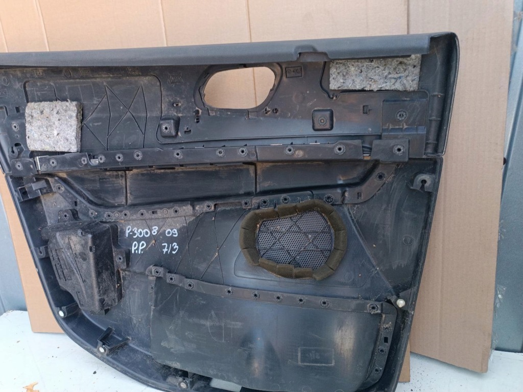 фото №9, Обшивка оббивка двері правий перед peugeot 3008 i 9683035577