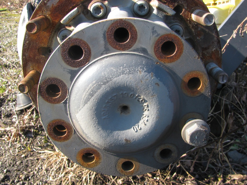 фото №1, Mercedes actros mp4 euro 6 półośka.