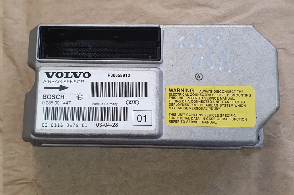 фото №1, Модуль датчик подушек подушка безопасности 0285001447 volvo xc90