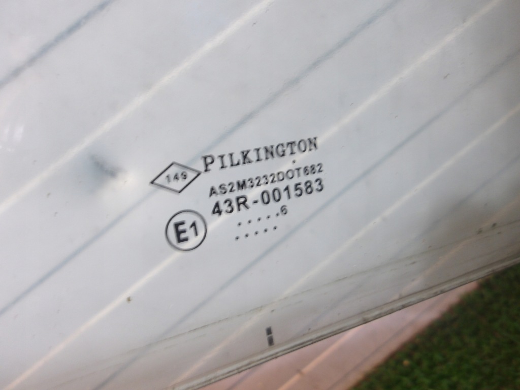 Renault mascott 03-10 скло задня кузовна задня dubel кабіна Оригінал