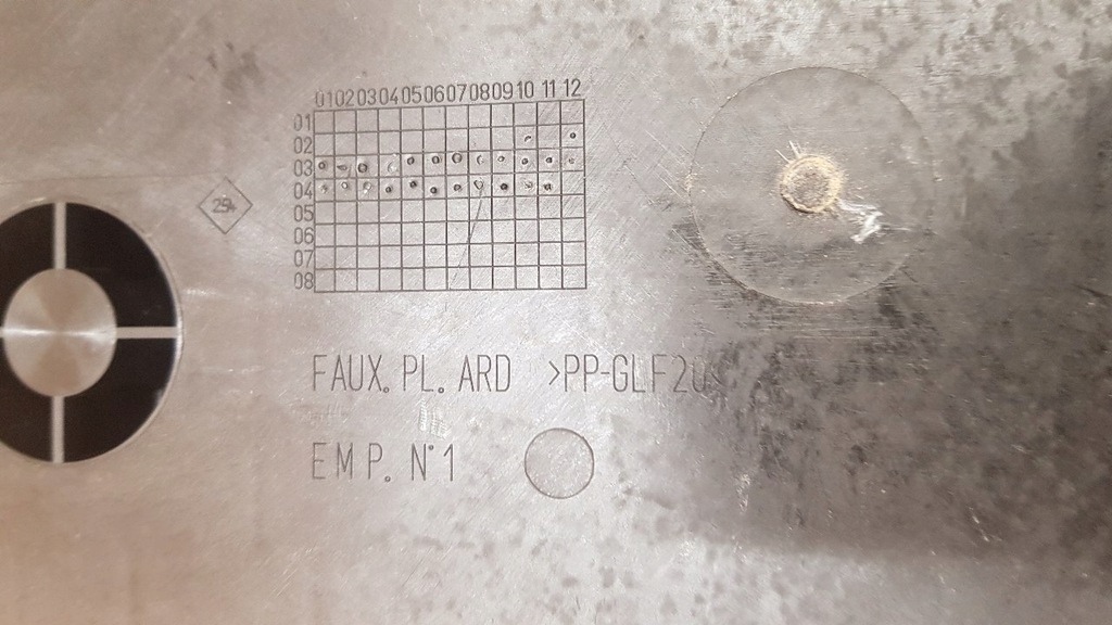 фото №3, Защита бардачка пол задняя пара renault scenic ii