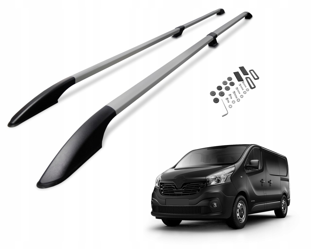 фото №2, Рейлинги кровельные renault trafic ii 2014- long