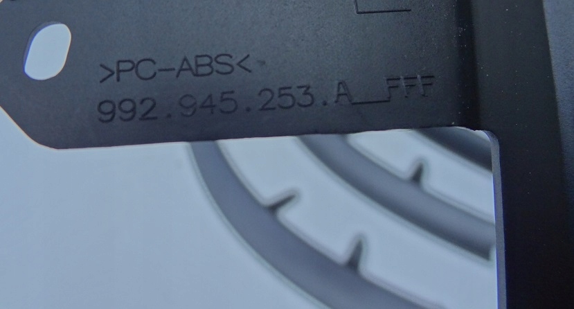 Ліва правий молдинг ліхтарі  задній 992945253a 992945254a porsche 911 992 Зі Шроту