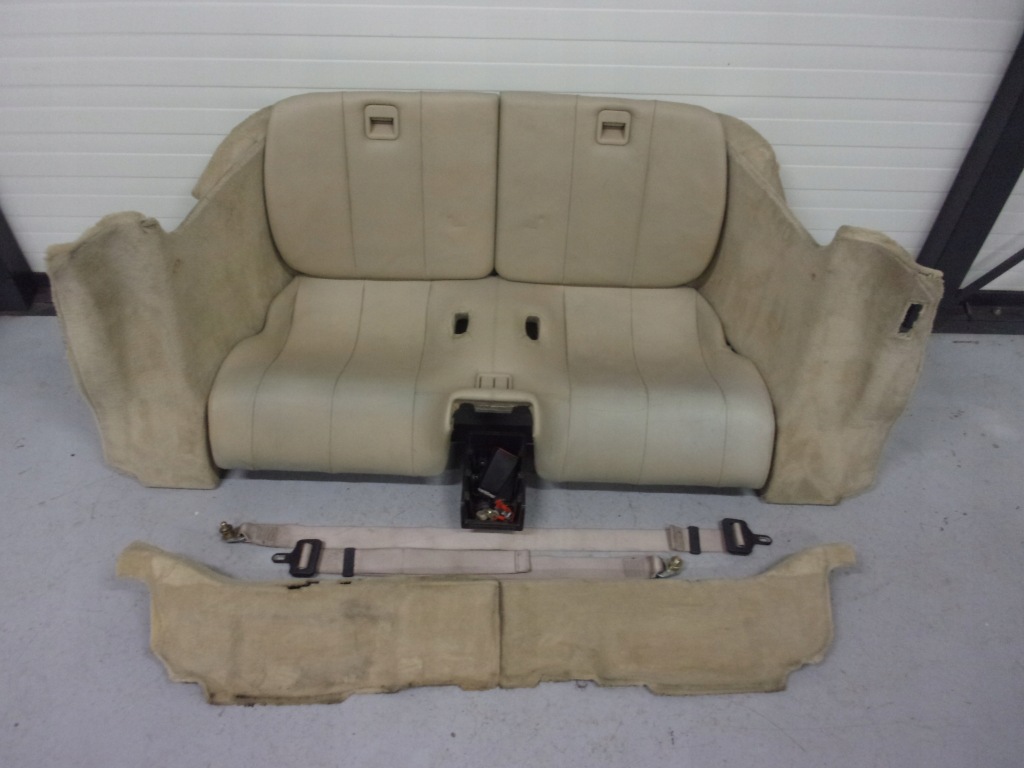 фото №1, Mercedes r129 sl 500 заднє сидіння сидіння лавка задня 1299200121 champignon