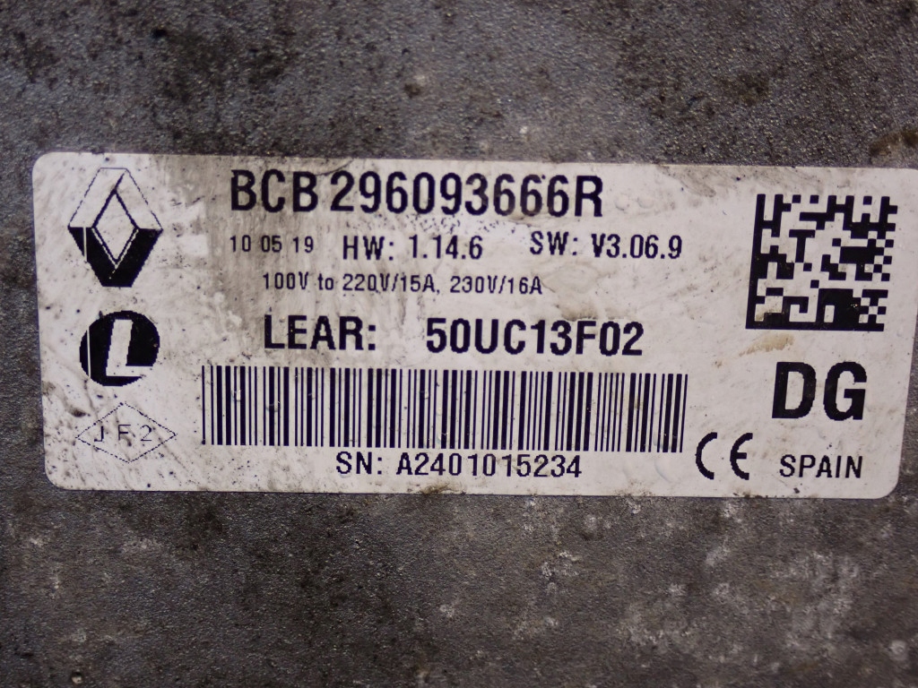 фото №8, Kangoo ii iii z.e. двигун інвертор інвертор випрямляч 296093666r 50uc13f02