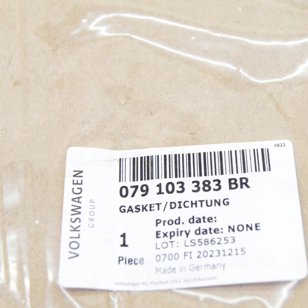 фото №7, Audi rs5 8t left цилиндр head gasket 079103383br 4.2 бензин