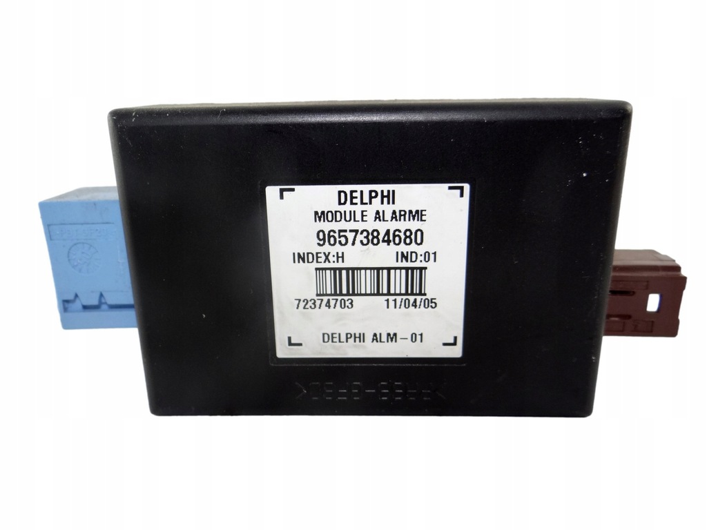 фото №1, Модуль сигнализация peugeot 407 9657384680